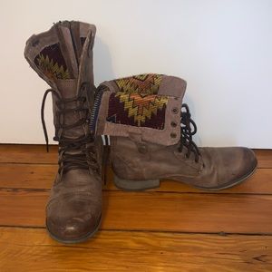 Steve Madden Combat Boots